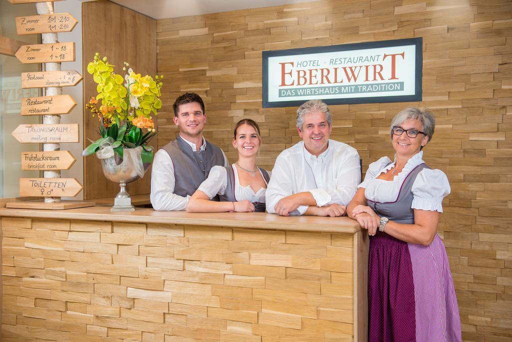 Hotel - Restaurant Eberlwirt Bruckberg Exteriör bild